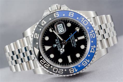 rolex gmt 2019 batman|Hands.